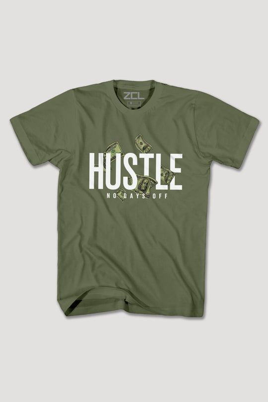 HUSTLE NO DAYS OFF TEE