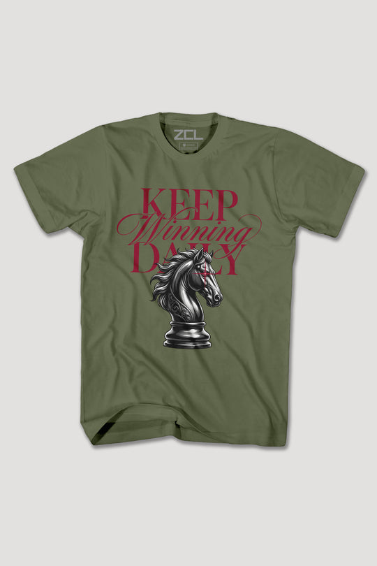 KEEP WINNING DAILY TEE