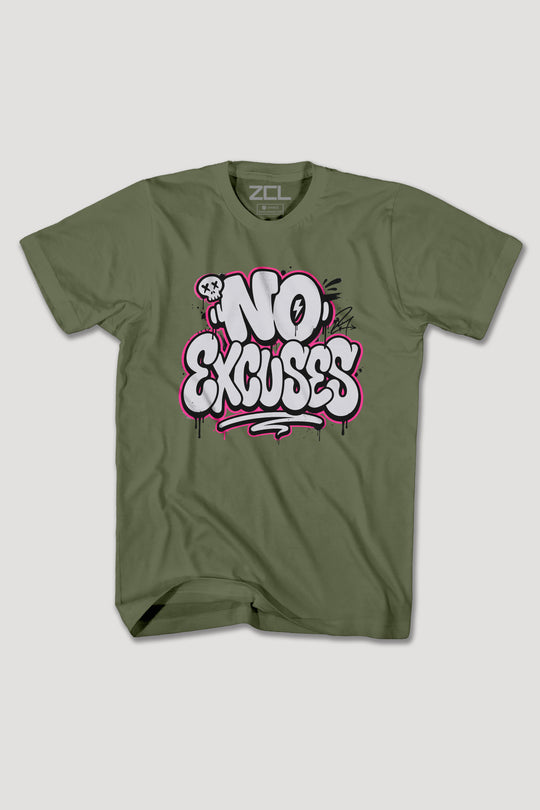 NO EXCUSES TEE