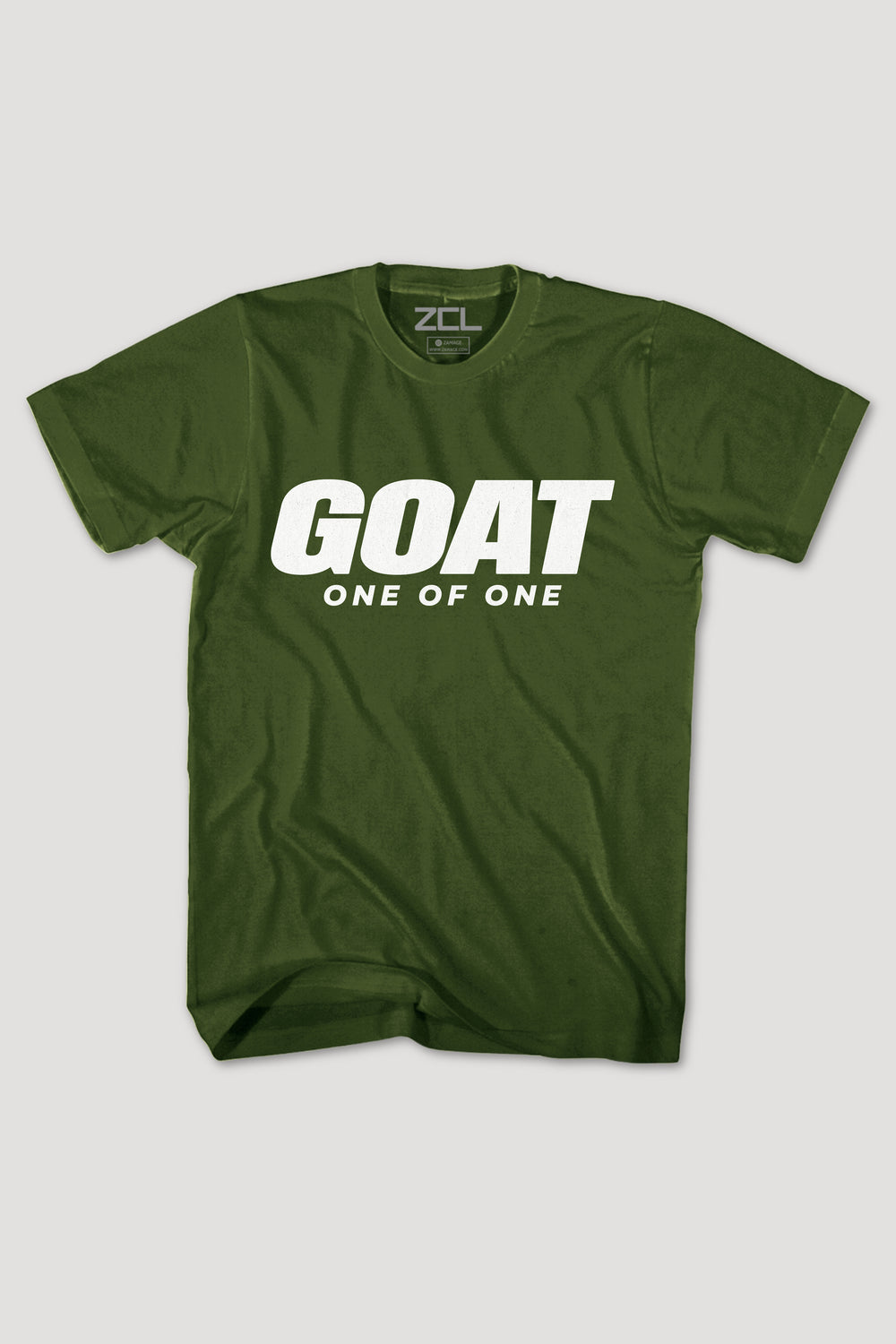 Goat All Caps Tee (White Logo)