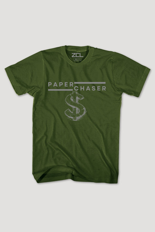 Paper Chaser Tee (Grey Logo)