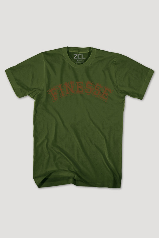 Finesse Tee (Brown Logo)