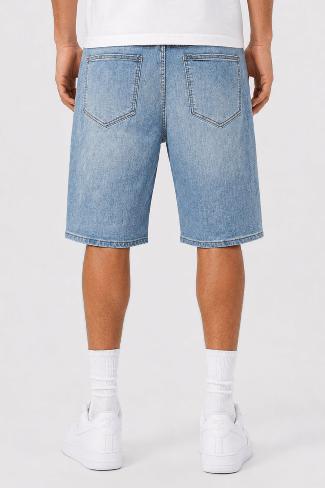 Artisan Tear Shorts (Blue Wash) (M7616D) - Zamage