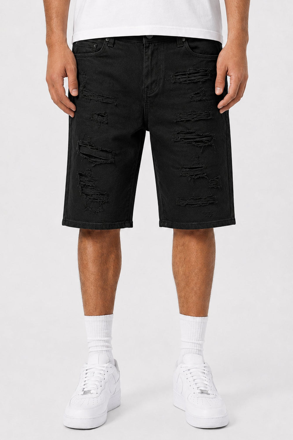 Artisan Tear Shorts (Jet Black) (M7616T) - Zamage