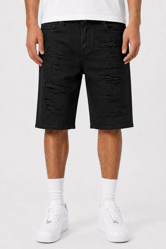 Artisan Tear Shorts (Jet Black) (M7616T) - Zamage