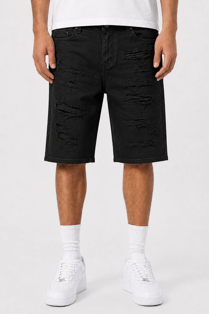 Artisan Tear Shorts (Jet Black) (M7616T) - Zamage