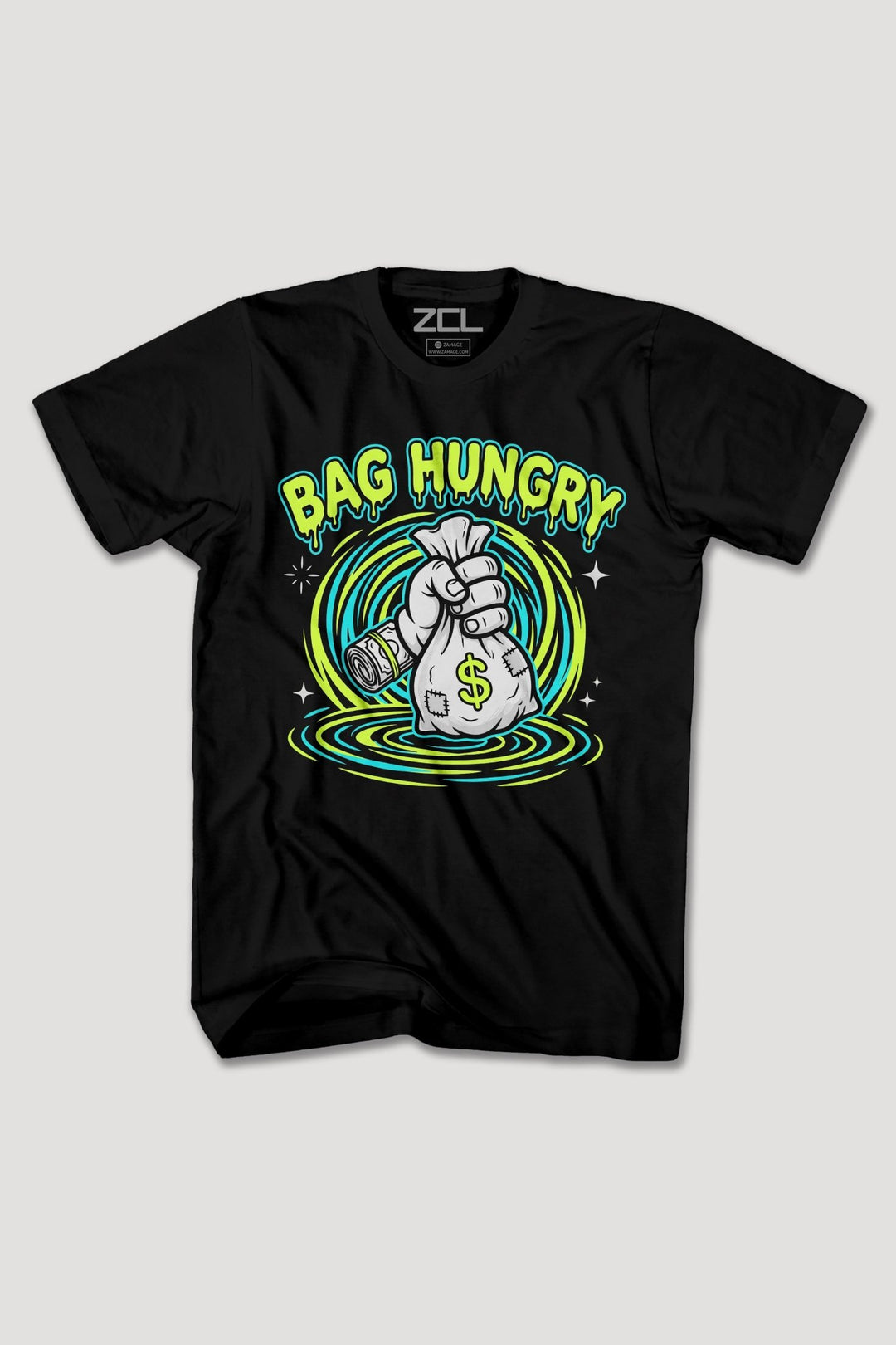 BAG HUNGRY TEE - Zamage