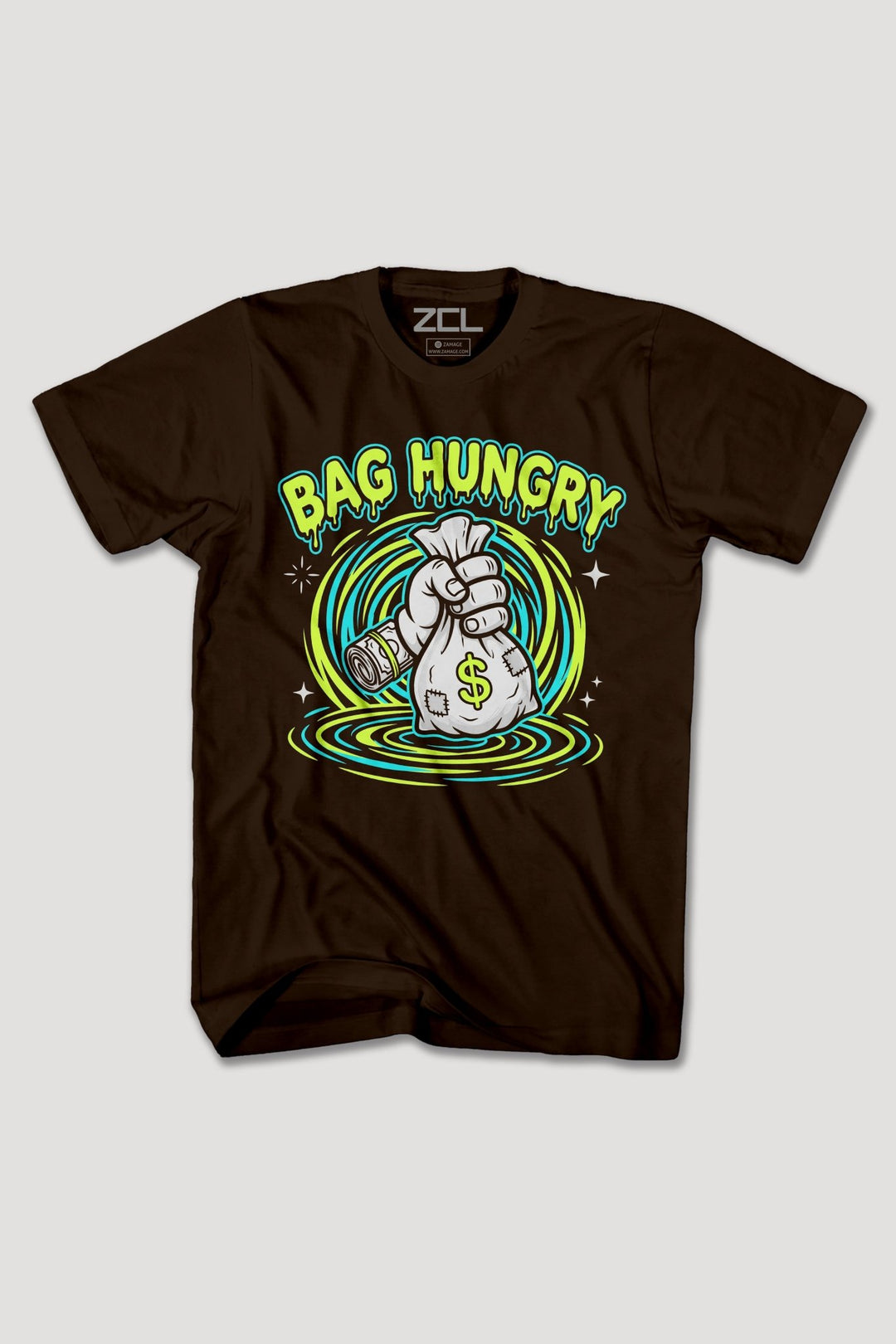 BAG HUNGRY TEE - Zamage