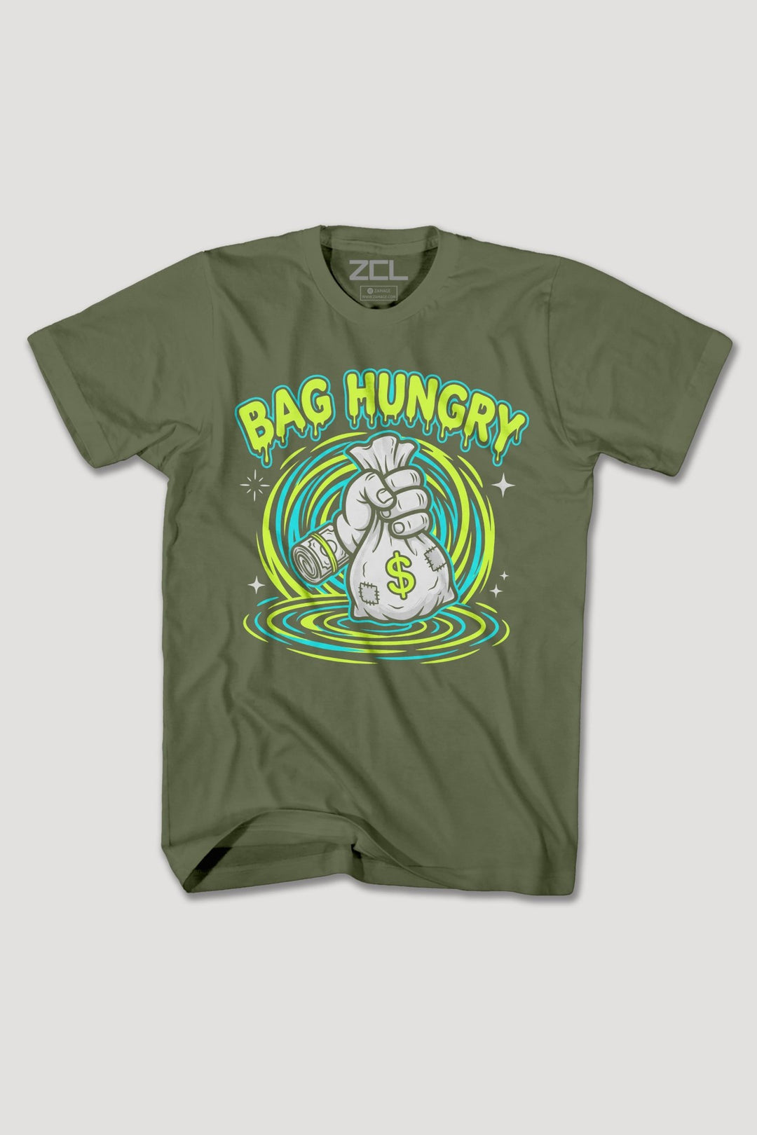 BAG HUNGRY TEE - Zamage
