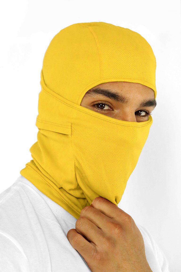 Balaclava Face Mask Yellow - Zamage
