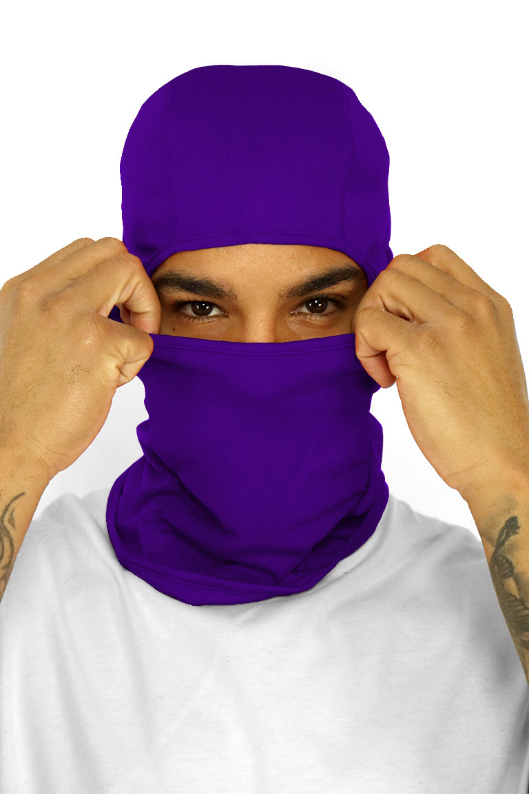 Balaclava Face Mask Purple - Zamage