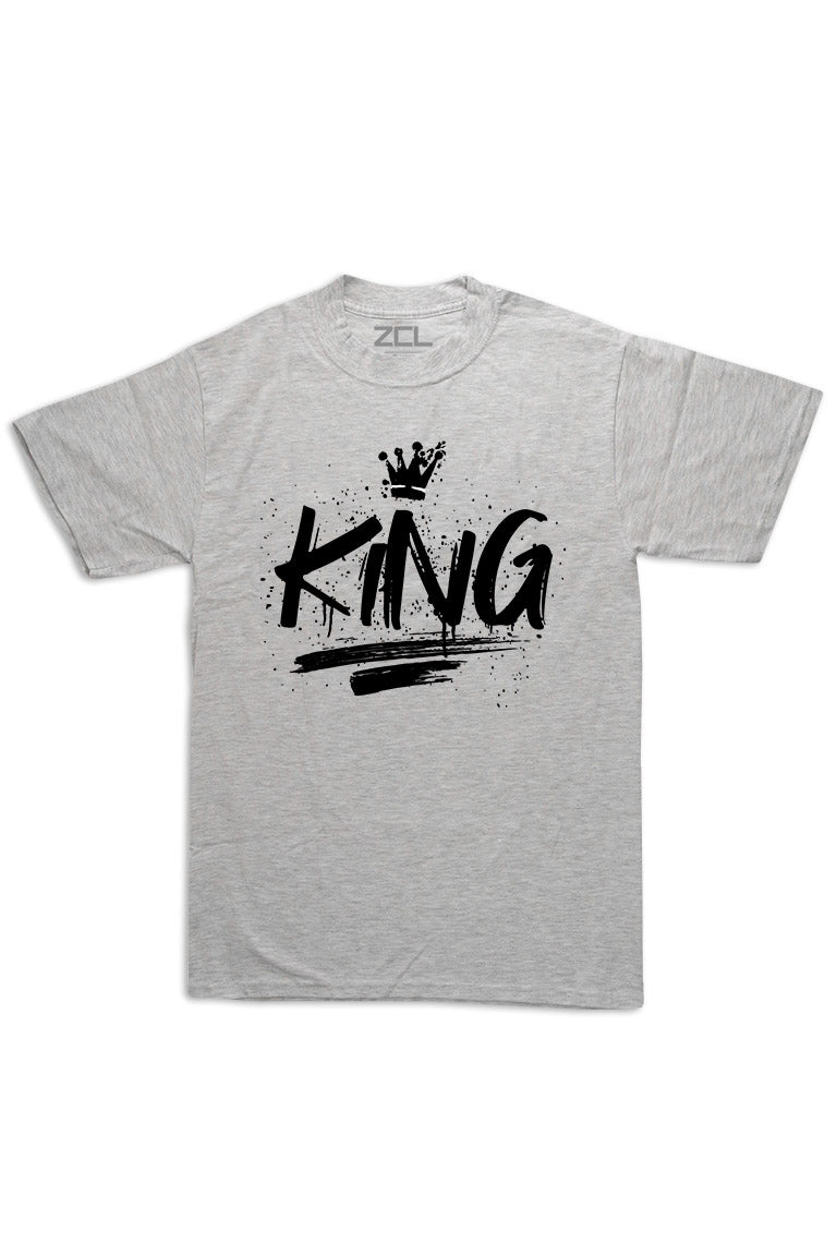 Oversized King Tee (Black Logo) - Zamage