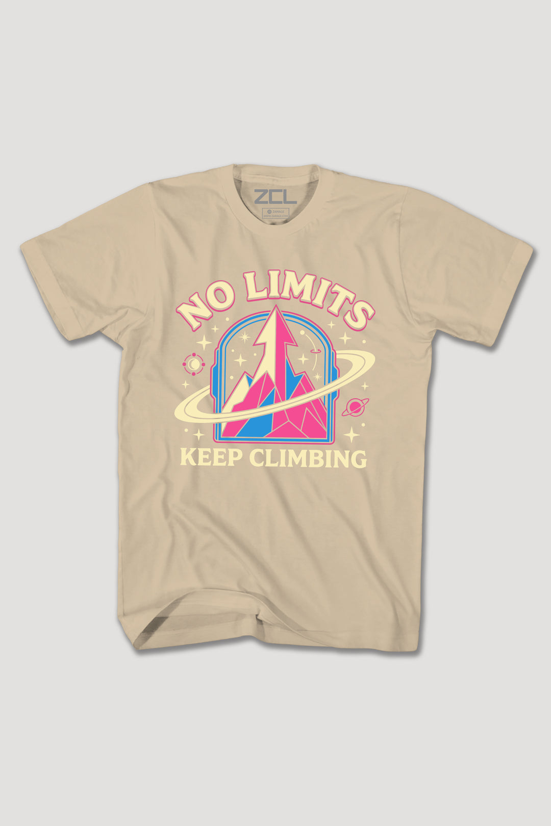 NO LIMITS KEEP CLIMBING TEE