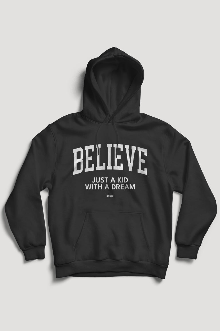 Believe Hoodie (White Logo) - Zamage
