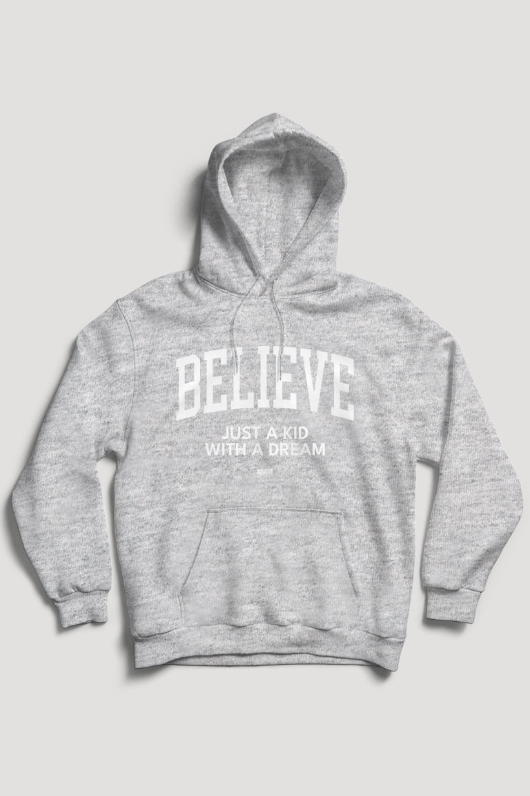 Believe Hoodie (White Logo) - Zamage