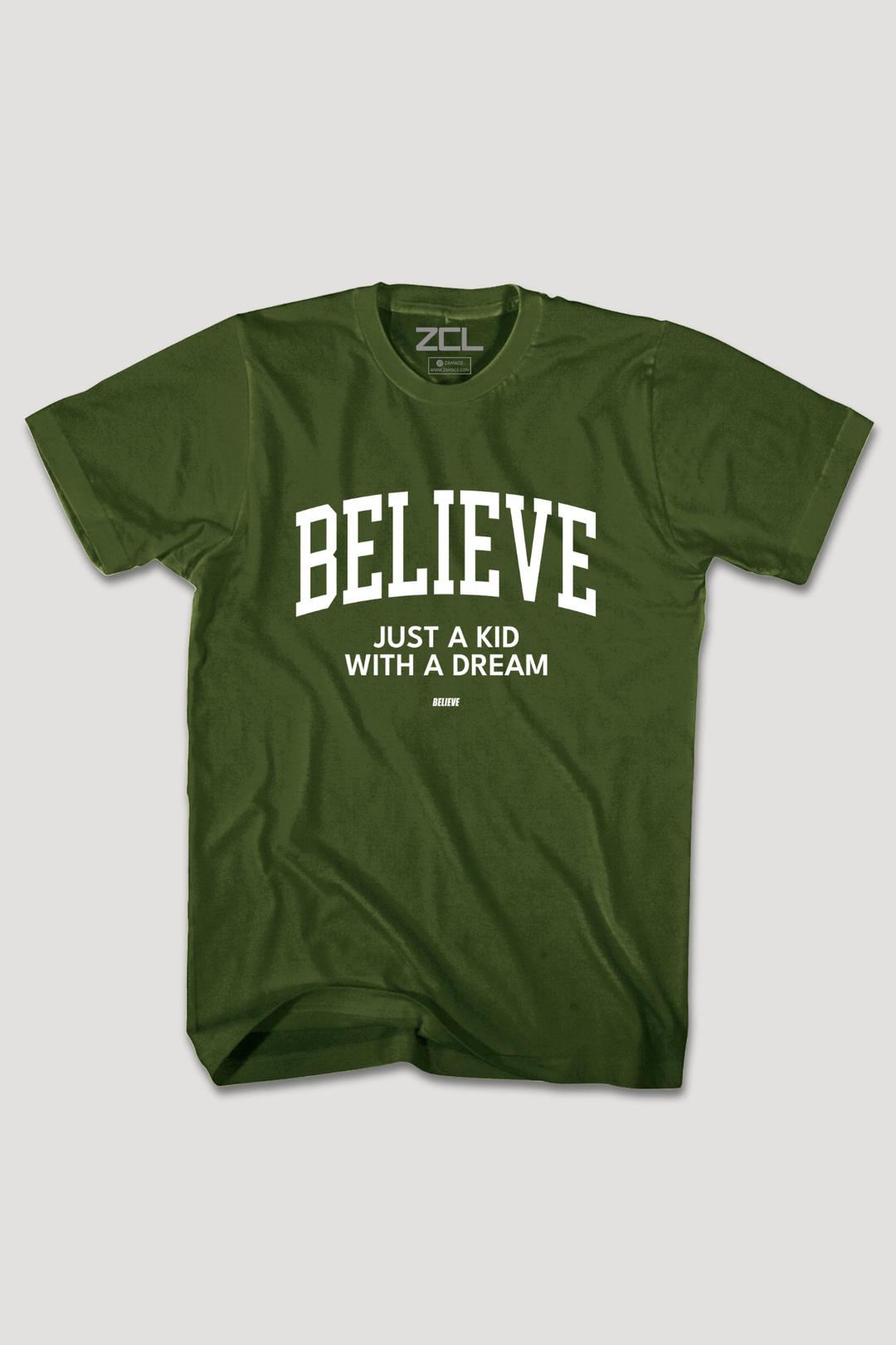 Believe Tee (White Logo) - Zamage