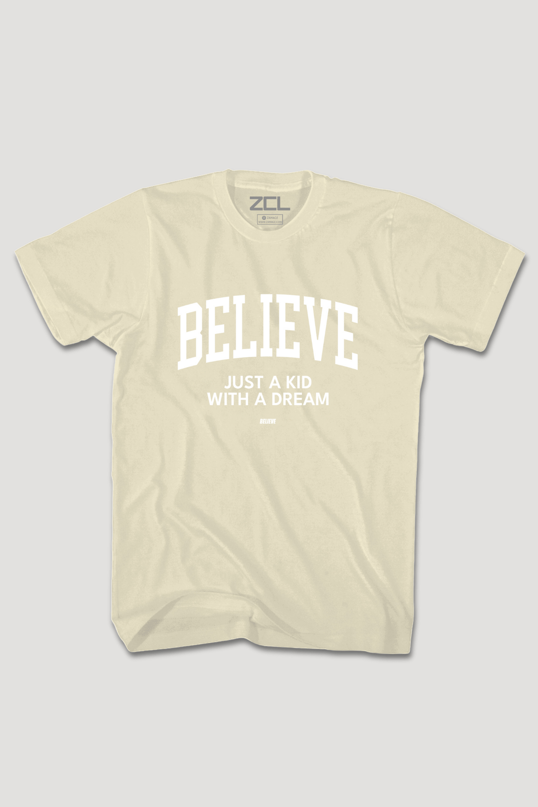 Believe Tee (White Logo) - Zamage