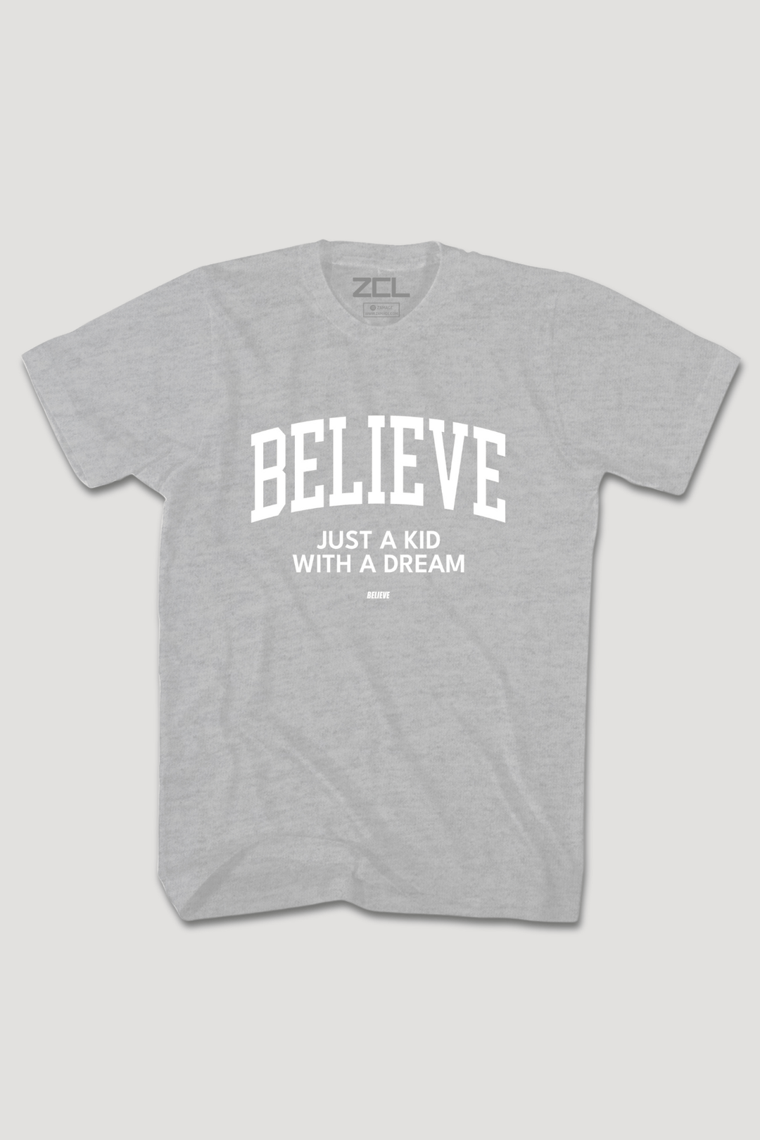 Believe Tee (White Logo) - Zamage