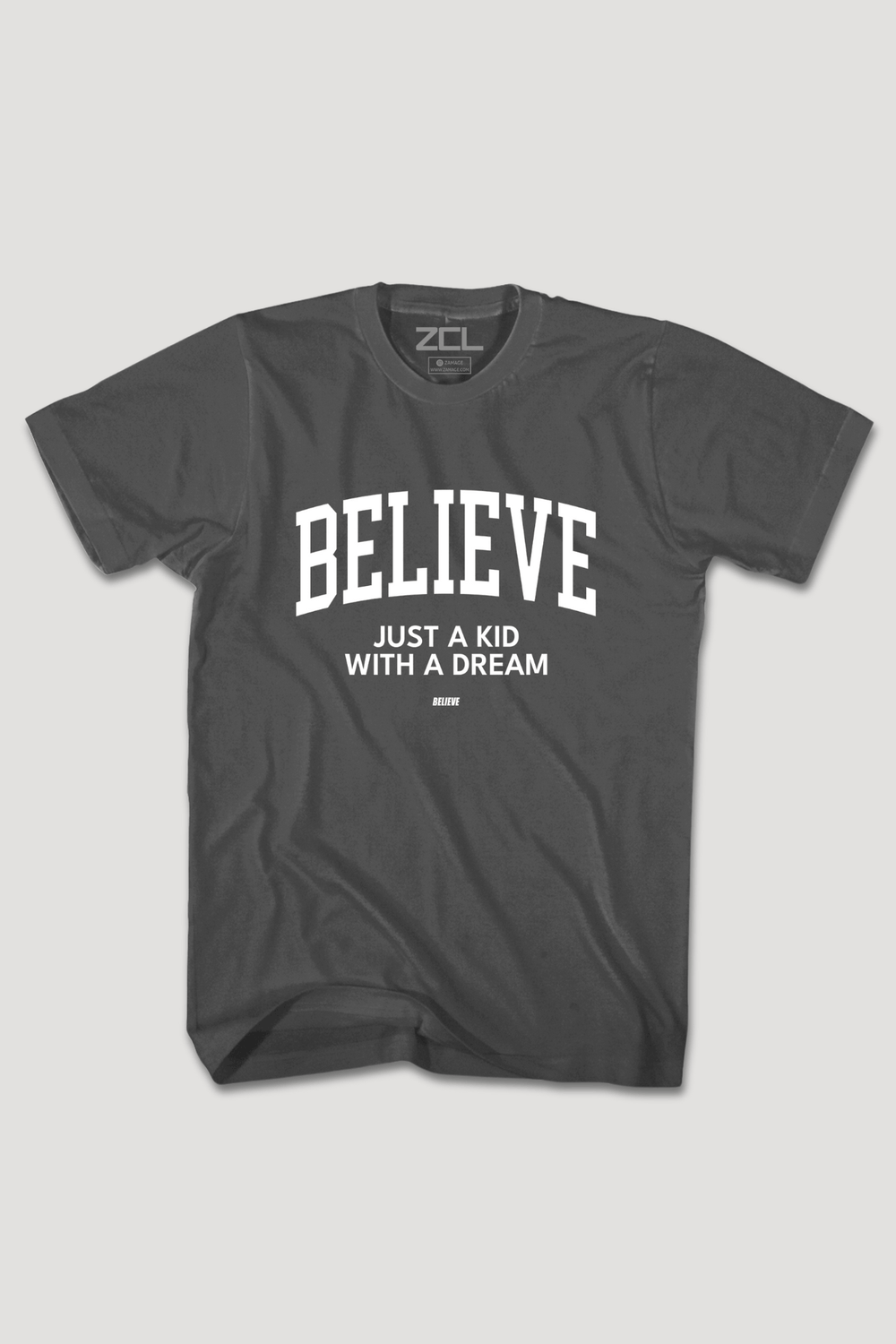 Believe Tee (White Logo) - Zamage
