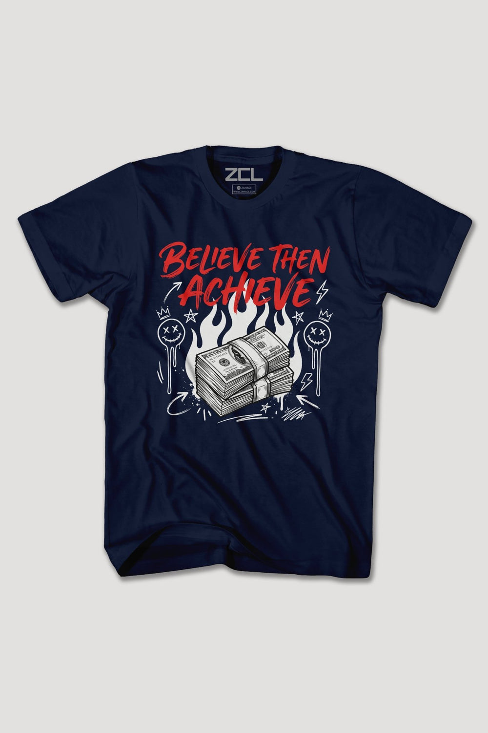 BELIEVE THEN ACHIEVE TEE - Zamage