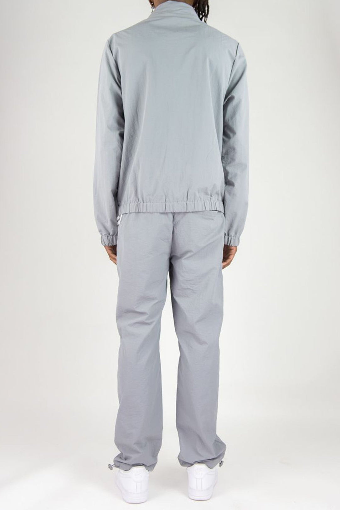 Bent Stripe Nylon Pant (Grey) - Zamage
