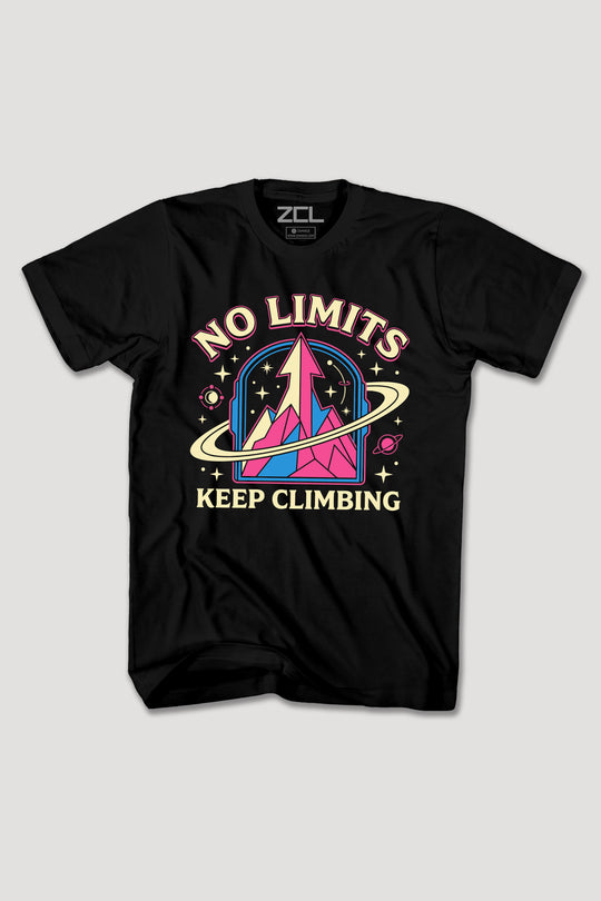 NO LIMITS KEEP CLIMBING TEE