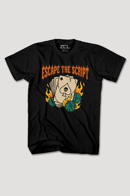 ESCAPE THE SCRIPT TEE