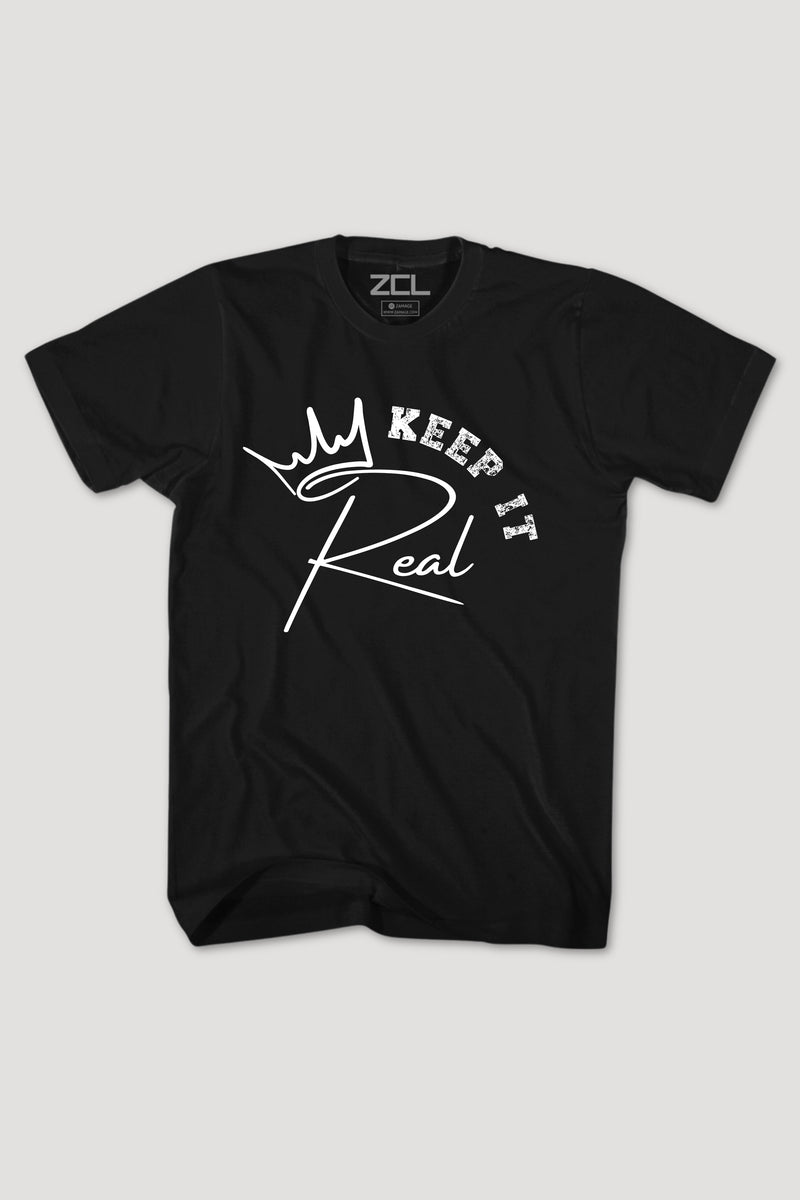 Keep It Real Tee (White Logo)