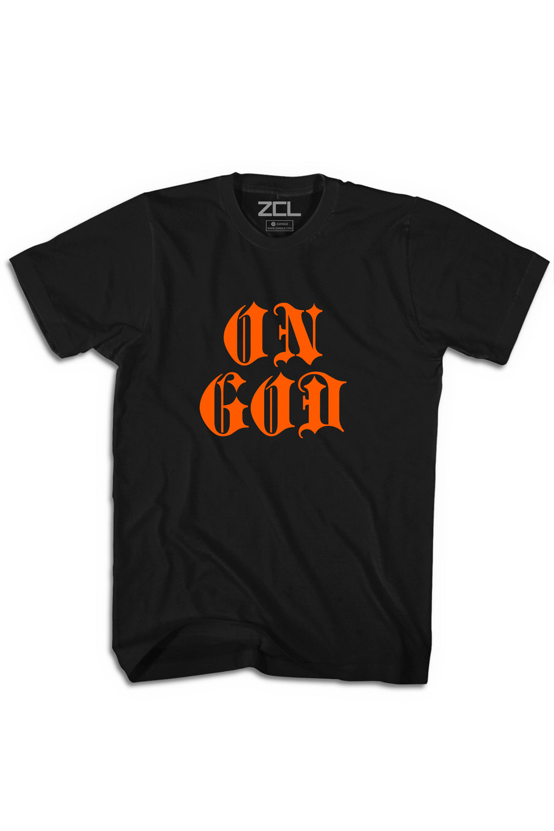 On God Tee (Orange Logo)