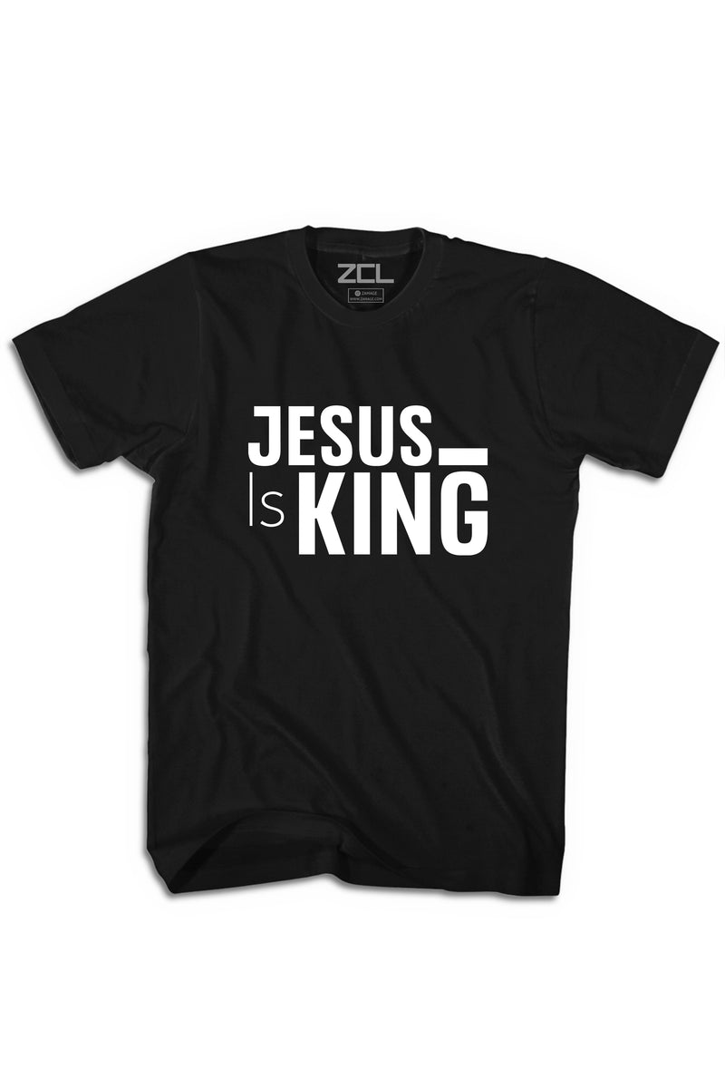 Jesus Is King Tee (White Logo)