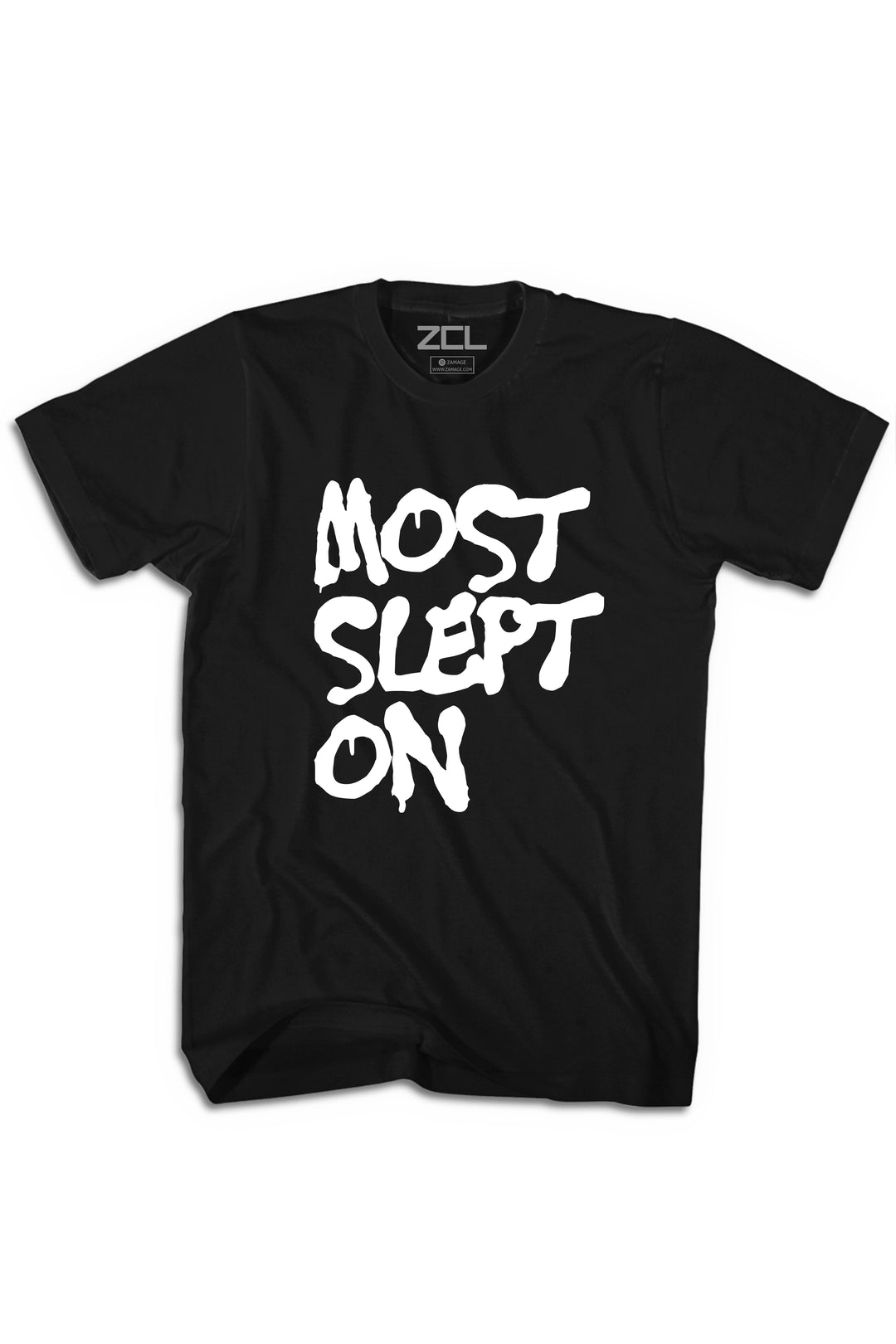 Slept On Tee (White Logo) - Zamage