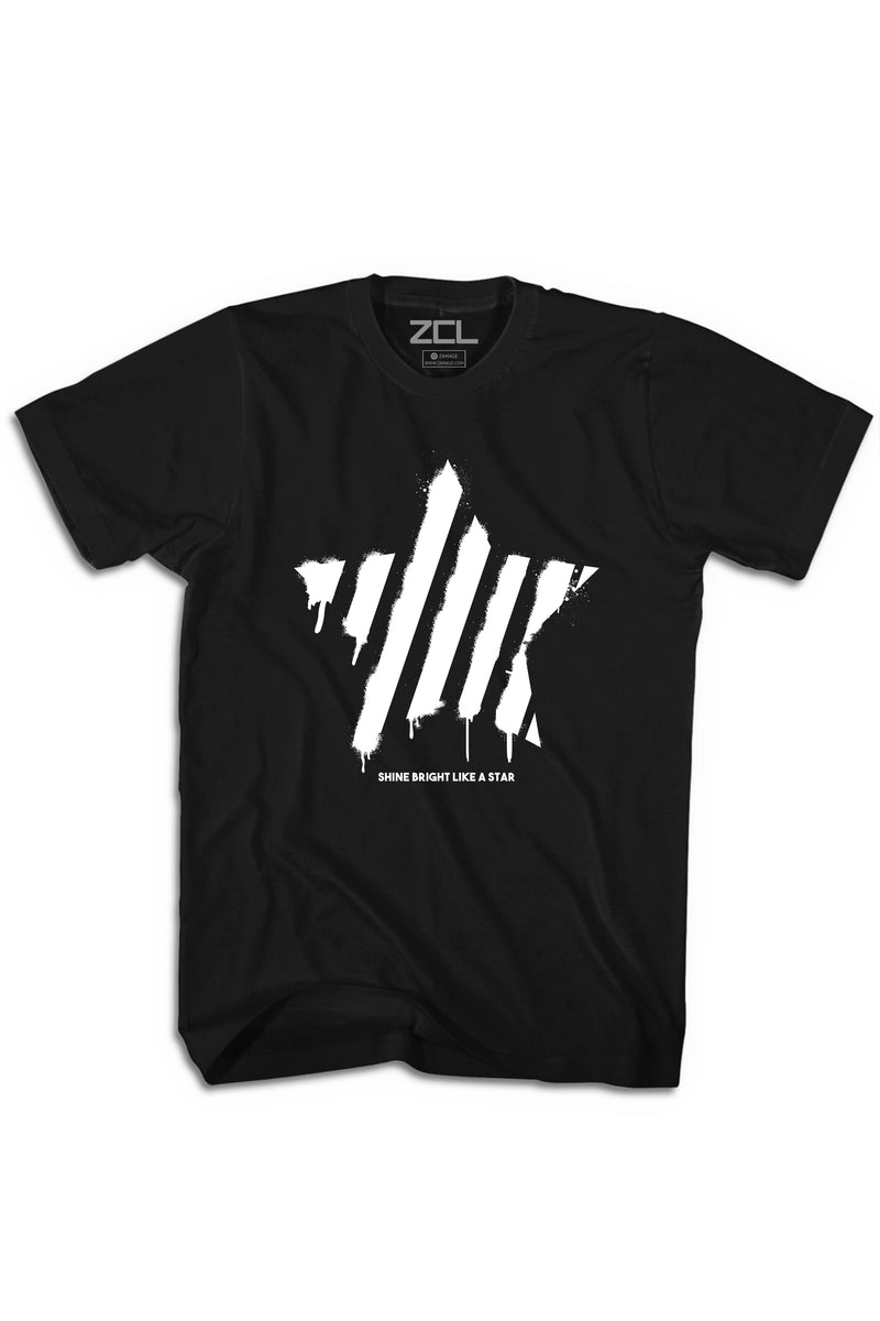 Like A Star Tee (White Logo) - Zamage