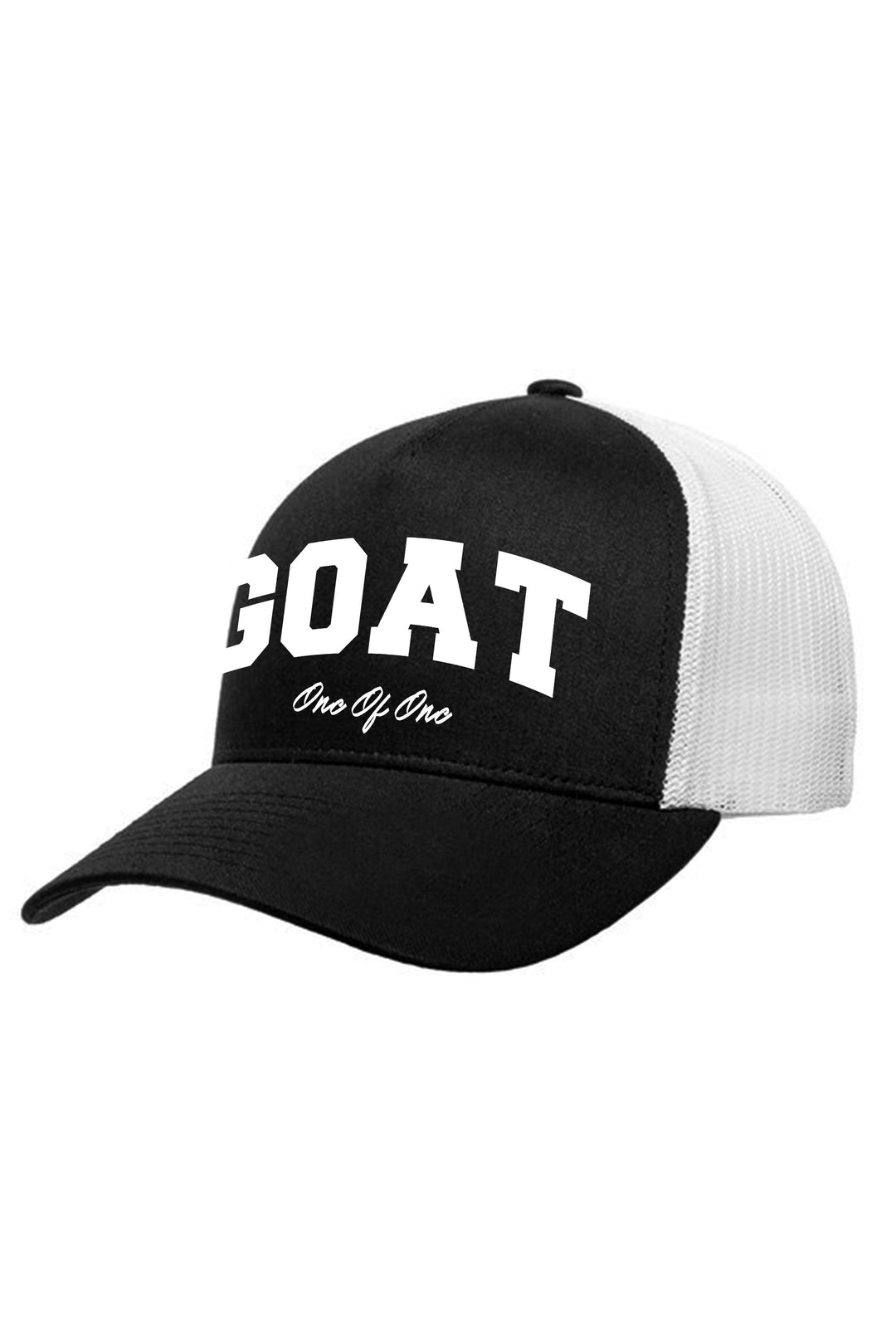 Goat Retro Trucker Hat (White Logo) - Zamage