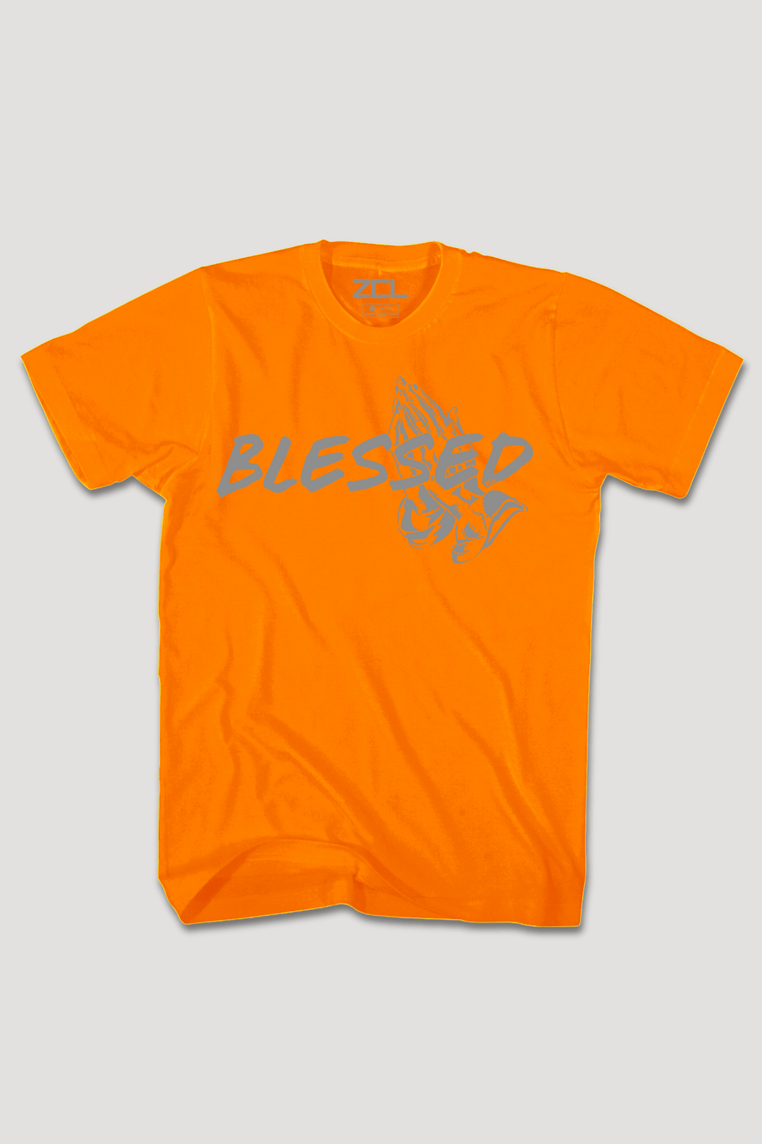 Blessed Tee (Grey Logo) - Zamage