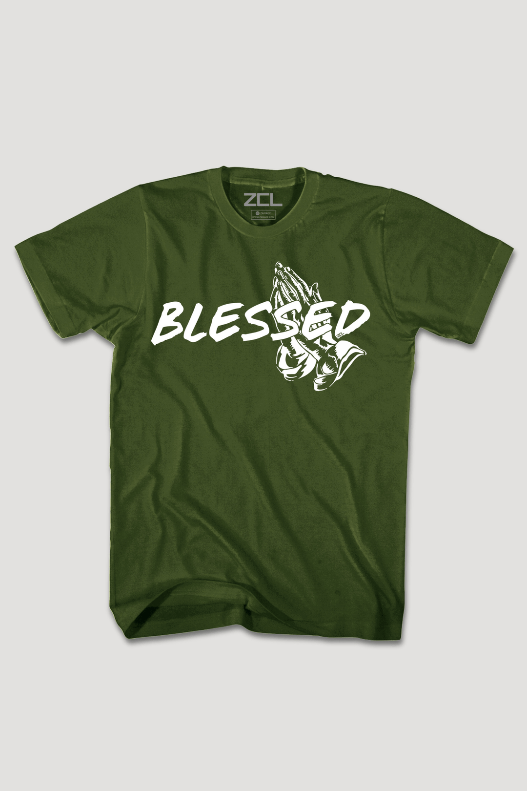 Blessed Tee (White Logo) - Zamage
