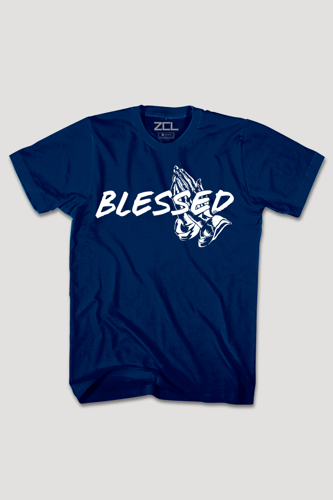 Blessed Tee (White Logo) - Zamage