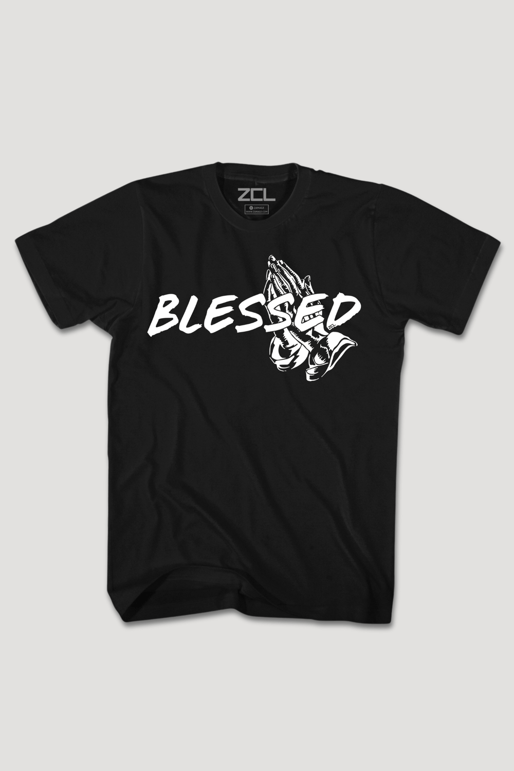 Blessed Tee (White Logo) - Zamage
