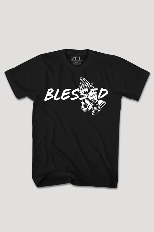 Blessed Tee (White Logo) - Zamage