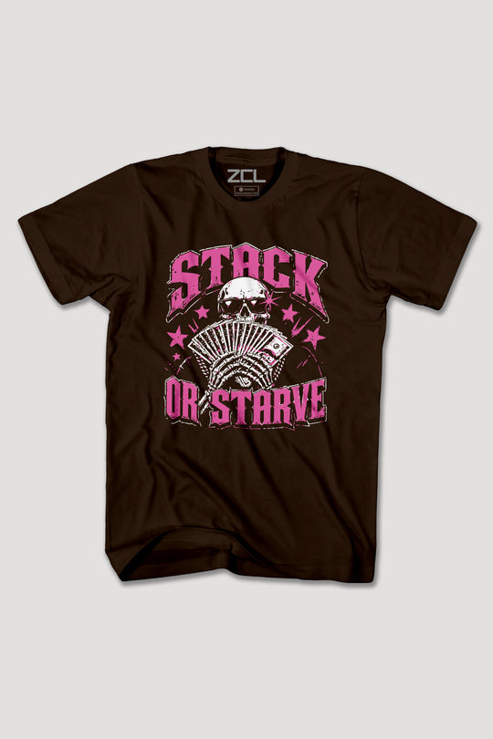 STACK OR STARVE TEE