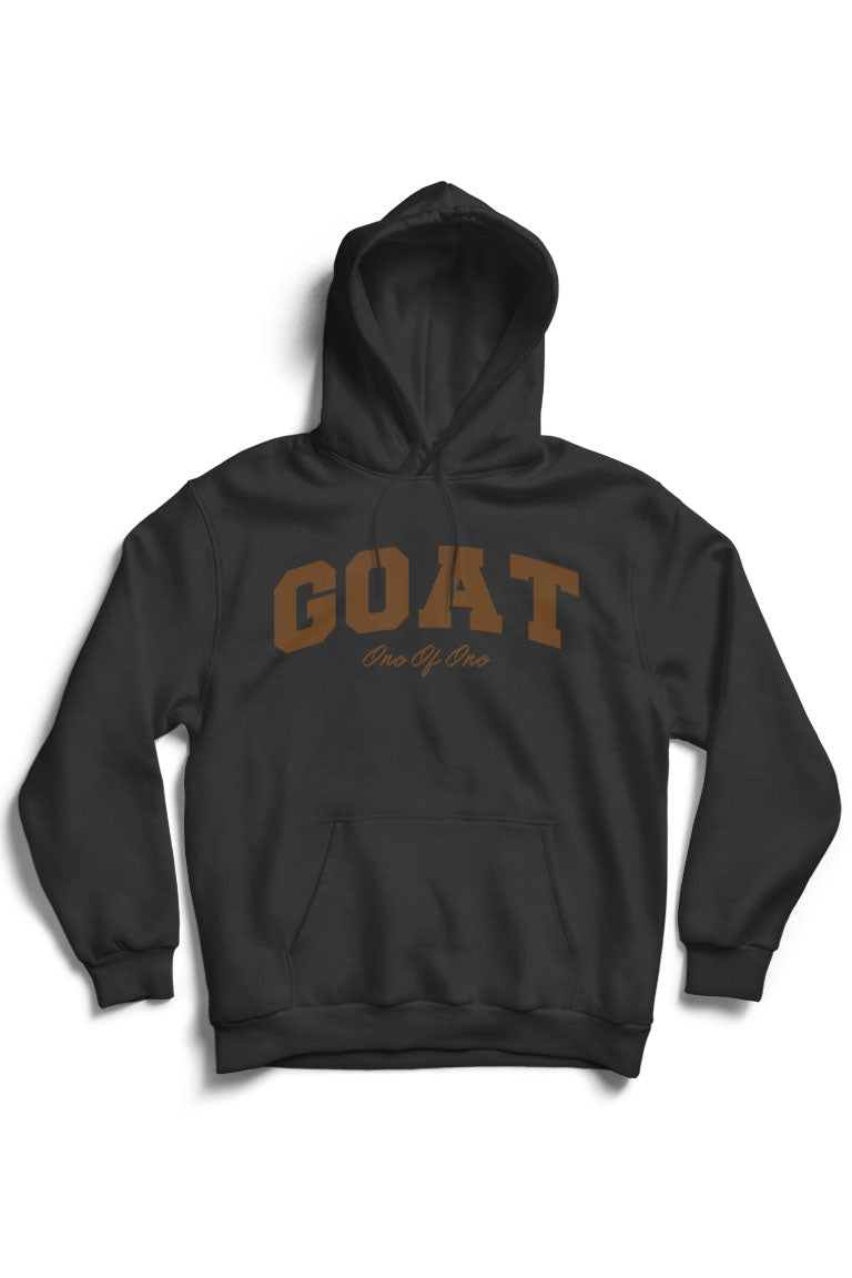 Goat Hoodie (Brown Logo)