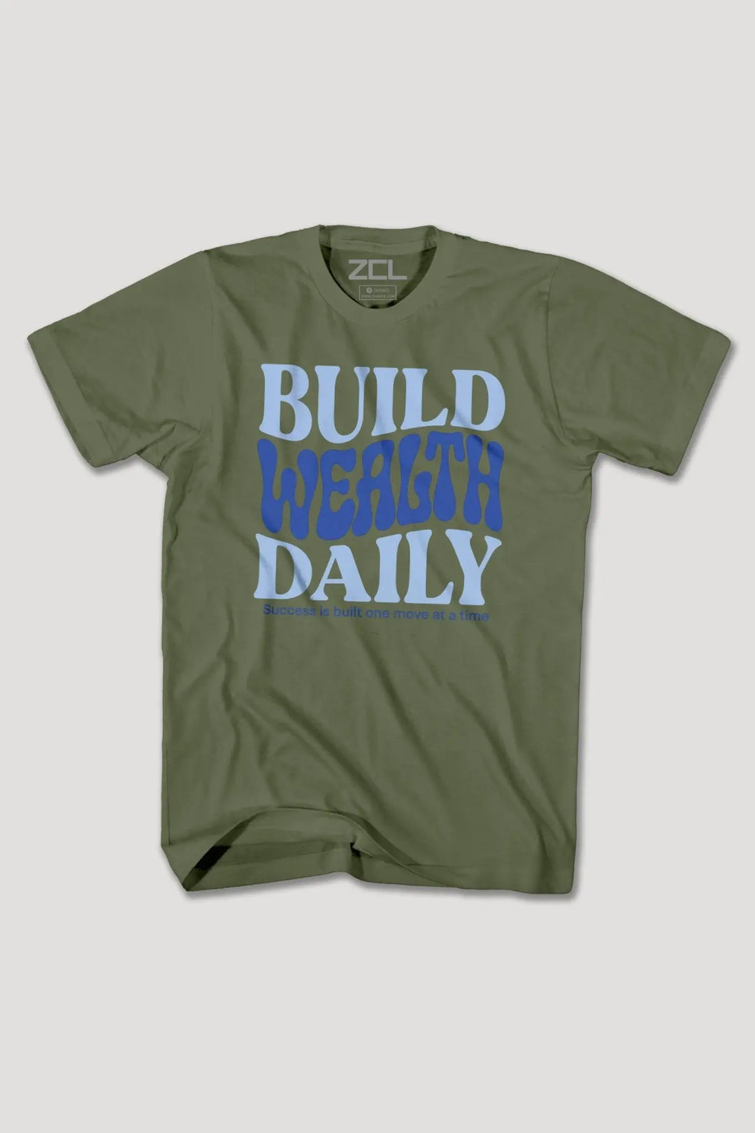 BUILD WEALTH DAILY TEE - Zamage
