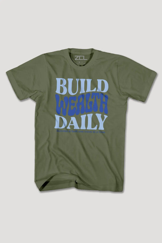 BUILD WEALTH DAILY TEE - Zamage