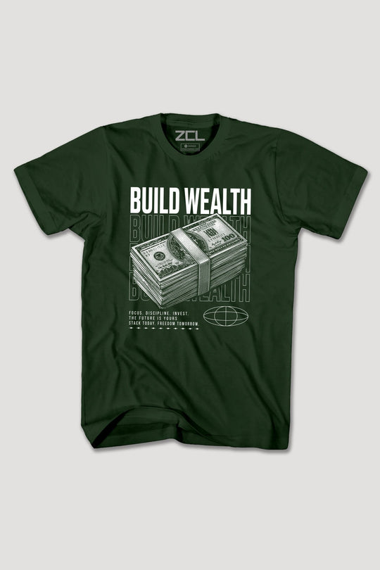 BUILD WEALTH TEE - Zamage