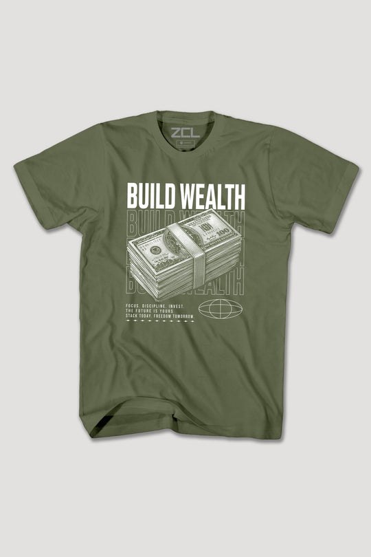 BUILD WEALTH TEE - Zamage
