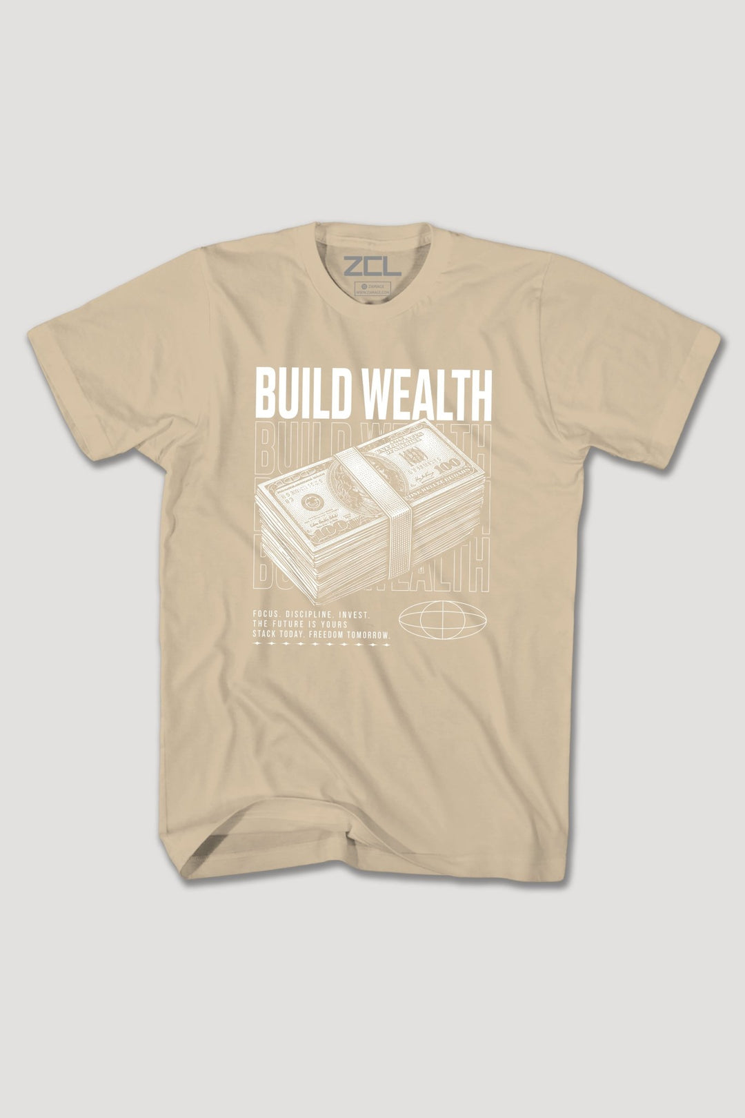 BUILD WEALTH TEE - Zamage
