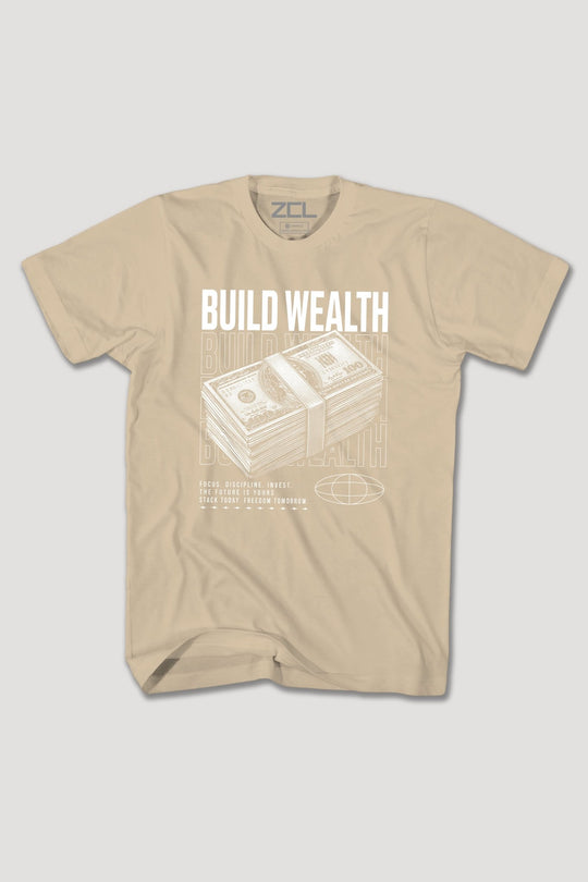 BUILD WEALTH TEE - Zamage