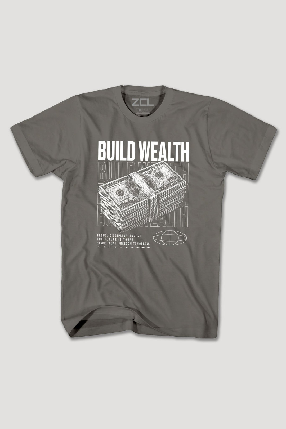 BUILD WEALTH TEE - Zamage