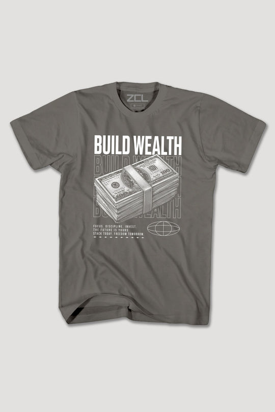BUILD WEALTH TEE - Zamage
