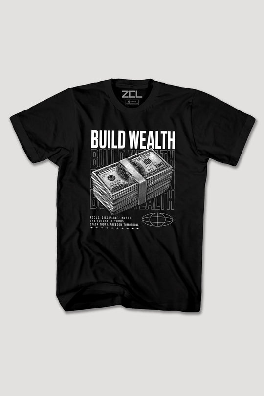 BUILD WEALTH TEE - Zamage