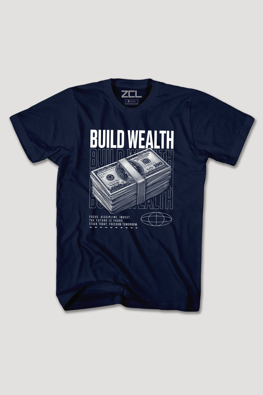 BUILD WEALTH TEE - Zamage